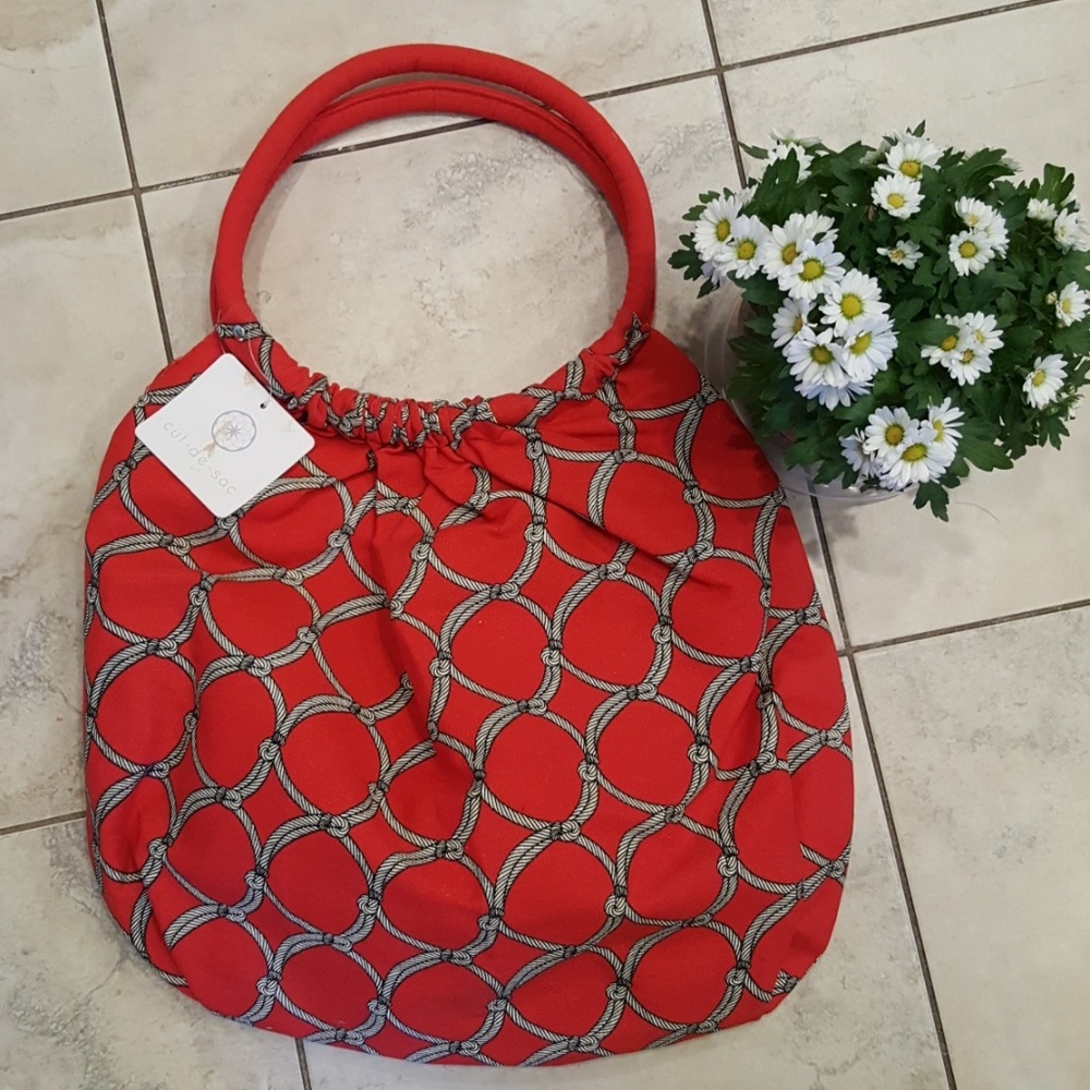 New Culdesac canvas bag NWT large Beach/Shopping